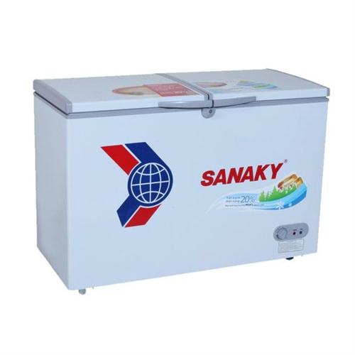 Tủ đông sanaky 4099W1, 2 ngăn đông và mát